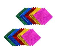 Générique 100 pièces Papier Origami Brillant Double Paquet Garçon Fille DIY Pliage Artisanat Décoration Fête Patience Concentration