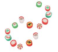 Générique 100 Pièces Perles Argile Polymère Décoratives pour Création de Bijoux Accessoires Diy pour Bracelets et Colliers Styles Mixtes