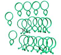 Générique 100 pièces Pinces à Plantes jarretière Plantes Tomate Clip réutilisable Jardin Plante Support Rill Serre Plante semis vignes Pince Outil #10 Durable et Attrayant