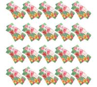 Générique 100 Pièces Serviettes en Papier Camping à Thème Hawaïen Tropical Impression Imperméable et Absorption Stable, pour Piscine et Loisirs Créatifs