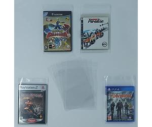 Générique 1000 Pochettes avec Rabat Autocollant pour Jeux Vidéos PS2 PS3 PS4 Gamecube
