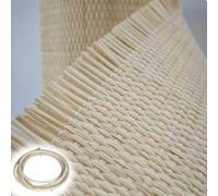 Générique 100cm Largeur Naturel Cannage Rouleau avec Tuyau Rotin pour Meuble, Sangle Canne Pré-tissée Mailles Ouverte, Toile Tissu en Rotin pour Tete de Lit Chaise Armoire Plafond(45x1000cm)