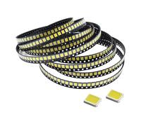 Générique 100Pcs 2835 White LED 0.2W High Bright Light Emitting Diode Chip Leds 3.0-3 .4 V 50,000hrs 60MA Luminous Flux 16-18LM(Rose)