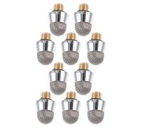 Générique 10pcs Pointes de Stylet Capacitives en Fibre Conductrice et Métal, Embouts de Rechange pour Stylet Écran Tactile Filetage M5, Dessin Fluide et Toucher Précis