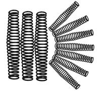 Générique 10pcs Ressorts de rechange pour sécateurs portatifs en acier, accessoires de remplacement, noir, faciles à remplacer, 10 pièces, pour outils de jardinage