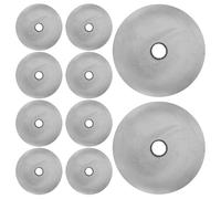 Générique 10pcs Rondelles D'étanchéité en Acier Inoxydable Étanches et Résistantes à L'usure pour Applications Industrielles et Domestiques