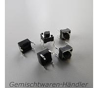 Générique 10x Mikrotaster Mikroschalter AUS-(EIN) 6 x 6 x 5 mm 0,05A-12V Drucktaster Mini Mikro Taster Microtaster Mikro Schalter Tactile Drucktaster THT