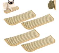 Générique 11/13in Catnip Kicker Pillow - Interactive Cat Chew Toy, Scratch & Bite Resistant for Teething, Play & Stress Relief, Boredom Buster for Cats (4pcs, 13in)