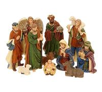 Générique 11 Figurines de Crèche de Noël - Nativité - Santons de Noël réalistes