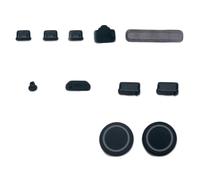 Générique 11 PCS/Set Protecteur contre la poussière, bouchons anti-rayures de port de silicone + bouchons de bascule les accessoires de console de jeu de pour Switch 2 (Style 2)