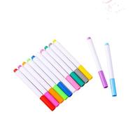 Générique 12 pièces Stylos Effaçables pour Tableau Lumineux LED Marqueurs,feutre lavable enfant,Lavables pour Dessin et Doodle Garçon pour Dessin et Doodle sur Planche Acrylique, Idéal Enfants