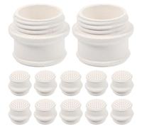 Générique 12 Têtes de Lanterne à Gaz en Céramique Accessoires de Buse pour Lampes à Vapeur Pièces de Rechange pour Matériel de Camping Taille Standard Usage Extérieur Lot de 12 Pièces