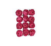 Générique - 12 TIGES RENONCULE Artificielle 2.5CM Fuchsia