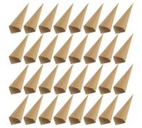 Générique 120 Cornets Confettis Mariage en Papier Kraft, 120 Pièces de Mini-cônes pour Pétales de Rose Séchés, Décorations Élégantes pour Mariage ou Fête d'anniversaire