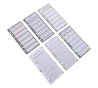 Générique 120 Feuilles Budget Sheet Refills Pages Floral Patterned Cash Cards With For Portable Expense Tracking And Home Office Financial Planning