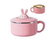 Générique 1200ml Stainless Steel Bowl - Large Noodle and Salad Container for Meal Prep | Versatile Food with Storage Dish, Bowl Container, Rice Soup Fruit for Vegetables Home Kitchen Office Travel