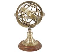 Générique 121 Objet de Décoration Sphère Armillaire Laiton Vieilli 30 x 19 x 19 cm