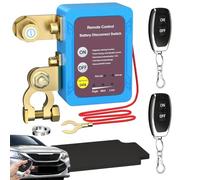Générique 12v Battery Controller, Remote Disconnect Device, Quick Cut-Off Controller with Authentic Feature, Battery Isolator, Power Interrupter with Compact Design, Vehicle Tool for Car and Marine