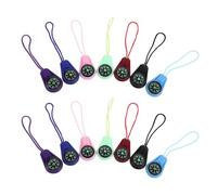 Générique 14 Pièces Boussole avec Cordon Multifonction Portable en Plastique Mini pour Utilisation d'urgence et Longues Randonnées en Plein Air