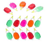 Générique 15 pièces Bouchons de Ligne de pêche contrôle de Ligne Outil de pêche Dispositif de Pince à Fil en Plastique Baitcasting Bobine Carte Lignes Dispositif Bouchons Pince à Fil