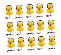 Générique 15 Pièces Épingles à Cheveux Canard Jaune Kawaii Clips Décoratifs Légers pour Femmes Accessoires Coiffure pour Fêtes et Sorties