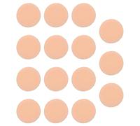 Générique 15 Pièces Éponges de Maquillage Rondes en Coton Pur pour Appliquer la Poudre Uniformément sur Tout le Visage, pour Usage la Maison Salon