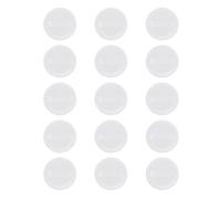 Générique 15 Pièces Houppette Ronde en Coton Pur Diamètre 6cm pour Poudre à Maquillage Confortable à Utiliser Prise, pour Salon et Usage Domestique