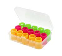 Générique 15pcs Silicone Plate Tennis, Suitable for Tennis Rackets, Si