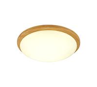 Générique 15W/18W/24W LED rond proche des plafonniers moderne Simple encastré plafonnier for chambre salon(Width:13.4inch/15W,Warm Light)