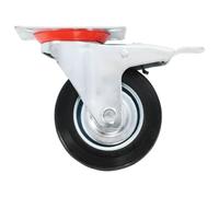 Générique 16 pcs roulettes pivotantes 100 mm Entreprise & Industrie Manutention de matériaux (Poids 14.16KG)