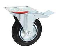 Générique 16 pcs roulettes pivotantes 160 mm,Entreprise & Industrie, Manutention de matériaux, (Poids 40.68KG)