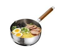 Générique 16cm 18cm German Hammered Pure Titanium Uncoated Frying Pan, Small Milk Pan Instant Noodle Cooker Steamer, Ɓaby Food Supplement Pot, Healthy Cooking