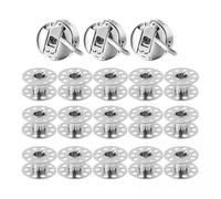 Générique 18 Canettes pour Machine à Coudre, Porte-canettes En Métal, Accessoires Universels, Facile à Installer, Convient à La Confection de Vêtements Faits Ma, 3 pièces