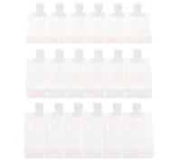 Générique 18 Pièces Pochettes de Voyage Multifonctions pour Lotion, Paquet Réutilisables en Pet et Pa, Capacité 30-100 Ml, Design Précis et Étanche pour Stockage de Cosmétiques