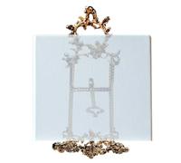 Générique 18th Century Style Metal Easel Stand | Decorative Tripod Display Easel For Family Homes, Entryways, Bedrooms, Fireplaces & Study Rooms, Ideal For Enthusiasts, Indoor Art, Photos & Signs