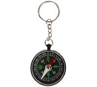 Générique 1900 Porte-Clés Boussole Plastique Noir 10 x 1 x 4 cm