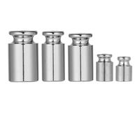 Générique 1ensemble Kit de Poids Étalonnage Balance Électronique Acier Chromé Résistant Corrosion pour Calibration Précise Usage Professionnel Scientifique