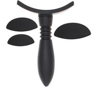 Générique 1ensemble Tampon à Paupières Silicone avec Poignée Noire Accessoires Maquillage Femme Pratiques Outil Pochoir Maquillage Yeux Facile et Rapide Adaptée à Toutes Création Ombres