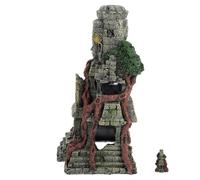 Générique 1Pc Décoration D'Aquarium Cachettes De Poissons D'Aquarium Ornement Tortue Aquarium Animal Poisson Grotte Fish Tank Roches Racine d'arbre Aquarium Couverture De Réservoir