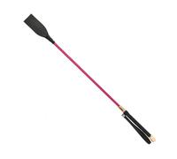 Générique 1Pc Riding Crop Equestrian Training Lightweight PU Leather Outdoor Portable Pointer Non Slip with Handle Horse Whip Racing(A4 59cm)
