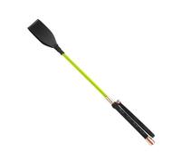 Générique 1Pc Riding Crop Equestrian Training Lightweight PU Leather Outdoor Portable Pointer Non Slip with Handle Horse Whip Racing(A8 45cm)