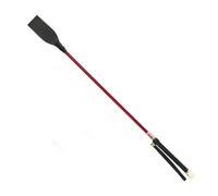 Générique 1Pc Riding Crop Equestrian Training Lightweight PU Leather Outdoor Portable Pointer Non Slip with Handle Horse Whip Racing(A2 59cm)
