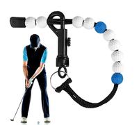 Générique 1PC Scoreur Golf Compteur Boulier, Compteur De Coups Au Golf Noir, De Golf Compteur, L'ABS Est Léger Et Facile À Transporter, avec Clip, Pas Facile À Perdre, Trois Couleurs 34 Cm