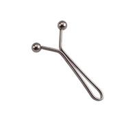 Générique 1pc Serrer la Taille Boucle en Forme de U Réglable Bouton Pression Jeans Boutons Aucune Trace Détachable Pantalon Clips Vêtements Accessoires Outil(Coffee)