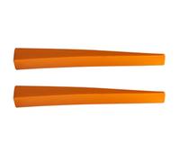 Générique 1pièce Accessoire Accordage de Piano Caoutchouc Orange Fourche Cuir à Deux Branches pour Sourdine Précise des Zones Moyennes et Basses Outil pour Entretien Instrument