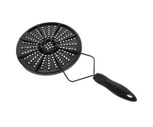 Générique 1pièce Diffuseur de Chaleur pour Plaque à Induction Tapis de Protection Étanche pour Cuisinière Électrique Résistant Chaleur Noir