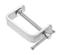 Générique 1pièce Serre-joint G Acier Inoxydable Robuste Outil de Menuiserie pour Bricolage Fixation Sécurisée pour Travail du Bois et Soudure Design Compact Facile à Transporter