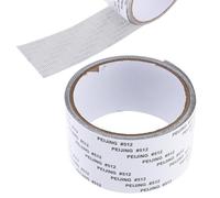 Générique 1rouleau Ruban Adhésif de Réparation Moustiquaire Gris Auto-adhésif Patch Pvc Respirant pour Fenêtres Portes et Tentes Kit Pratique sans Outils Résistant et Facile à Découper