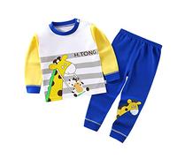 Générique 1Set/Pack Impression de Dessin animé bébé Garçons Coton Pyjama Bébé Coton Pyjama Four Seasons sous-vêtements Ensembles Enfants