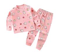 Générique 1Set/Pack Impression de Dessin animé bébé Garçons Coton Pyjama Bébé Coton Pyjama Four Seasons sous-vêtements Ensembles Enfants